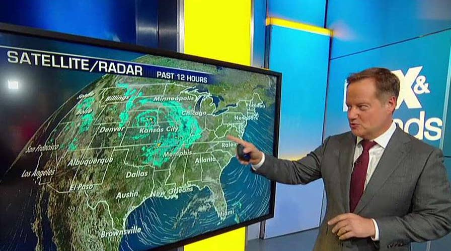 National forecast for Sunday, March 24
