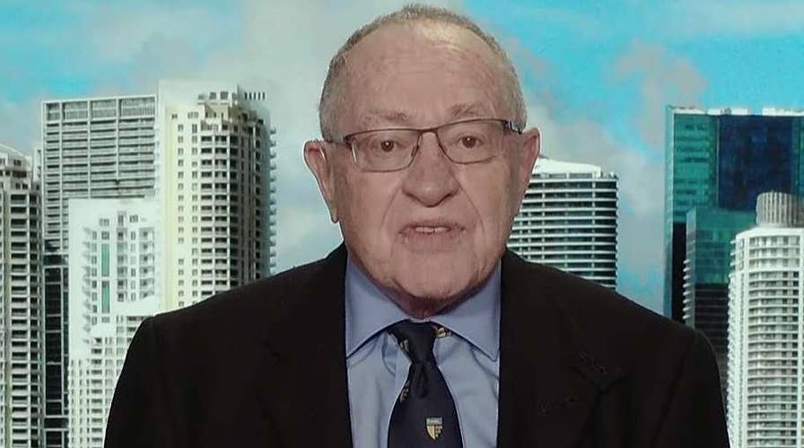 Alan Dershowitz: Mueller not unequivocally exonerating Trump is a cop out