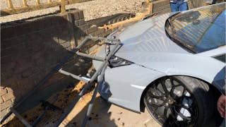 Video captures driver wrecking $280,000 Lamborghini - Fox News
