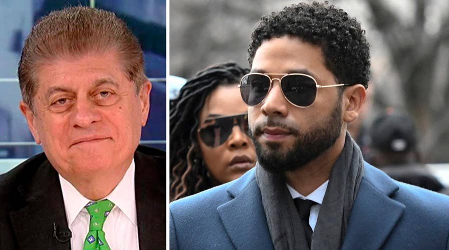 Judge Andrew Napolitano on prosecutors dropping charges against Jussie Smollett: Almost unheard of