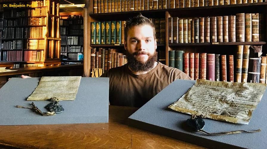 Ancient royal charter discovered in a library’s cardboard box