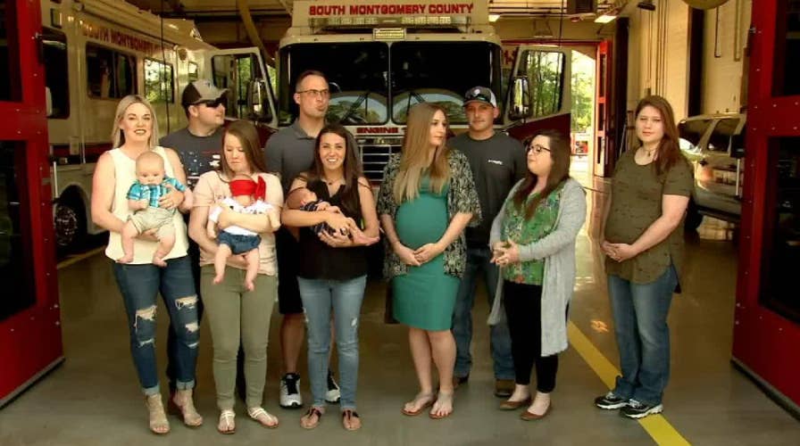 Texas fire department expects 20 babies by September