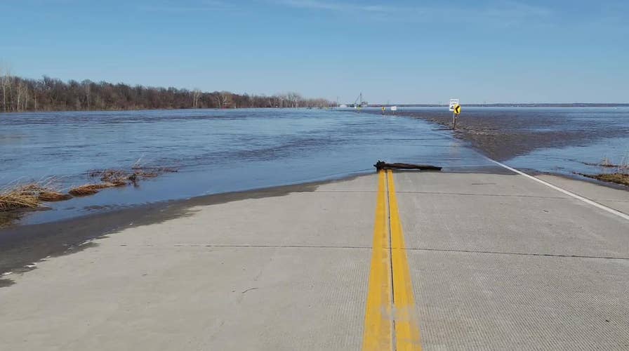 Midwest flooding captured in stunning drone footage