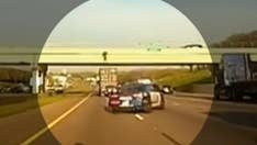 Texas police officer, truck driver save teenager threatening to jump from overpass