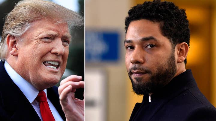 Trump tweets FBI, DOJ will review Jussie Smollett case