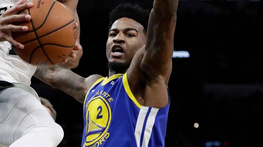 Golden State Warrior Jordan Bell was reportedly suspended because he tried to charge a purchase to an assistant coach