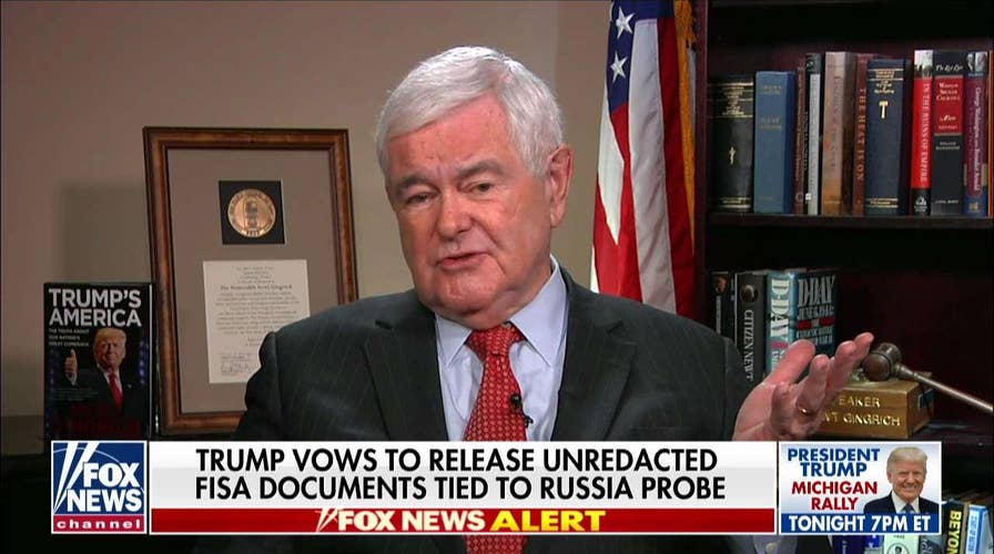 'Totally and Profoundly Dishonest': Gingrich Slams Schiff Over Continued Collusion Claims