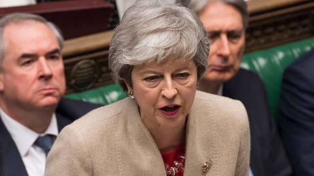Theresa May's Brexit deal defeated by Britain's House of Commons for third time