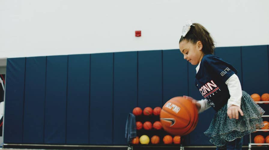 Girl battling rare genetic disorder turns to UConn Huskies for inspiration