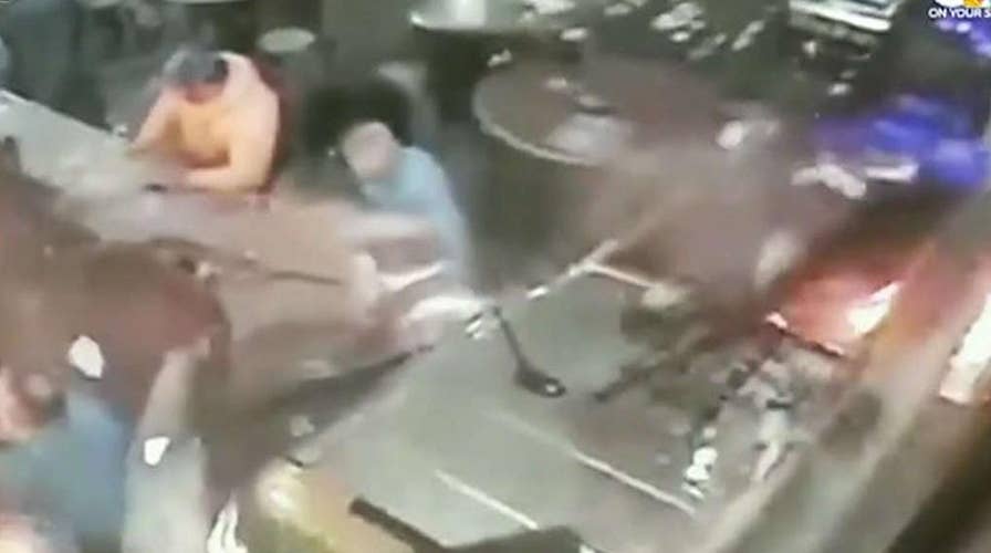 Customers recovering after car crashes into restaurant and hits bar inside