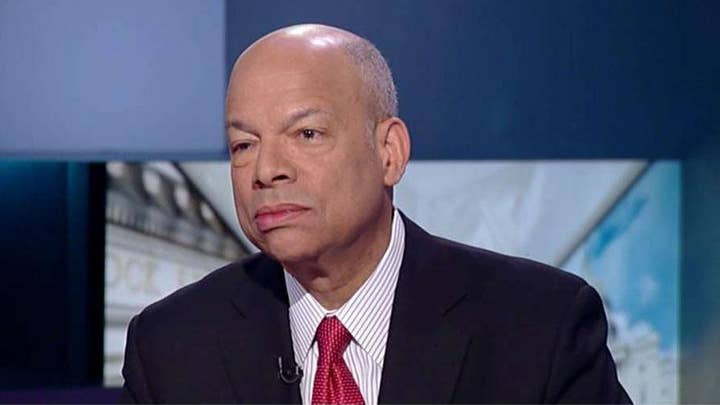 Former Homeland Security Secretary Johnson acknowledges there's a crisis on the southern border