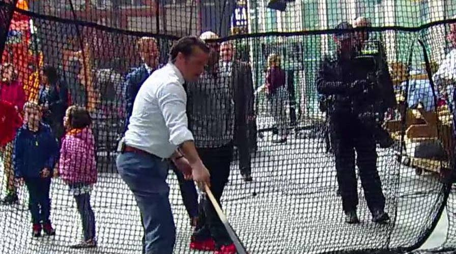 Ed, Pete and Jedediah take their hits at America’s pastime