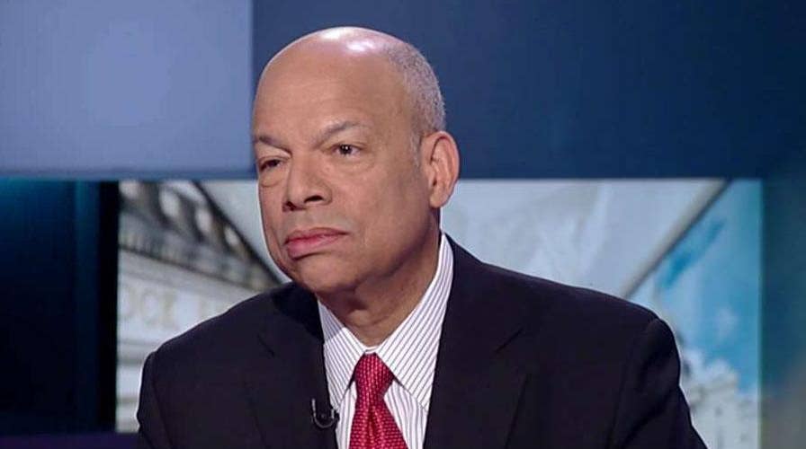 Former Homeland Security Secretary Johnson acknowledges there's a crisis on the southern border