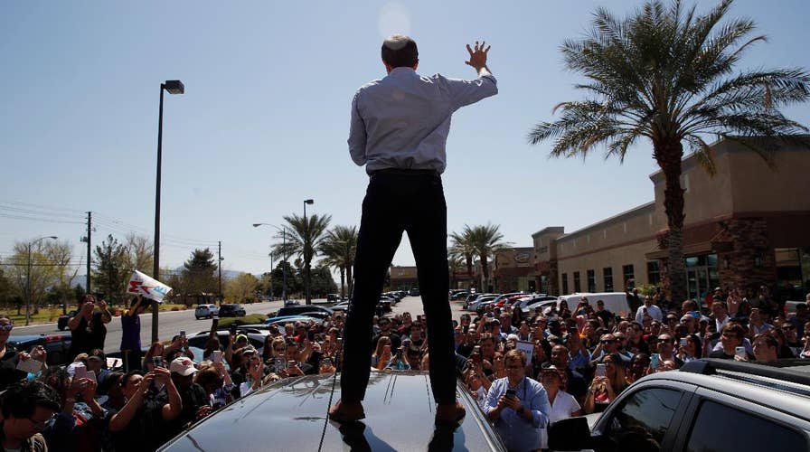 Beto O'Rourke kicks off his grassroots campaign in El Paso, TX