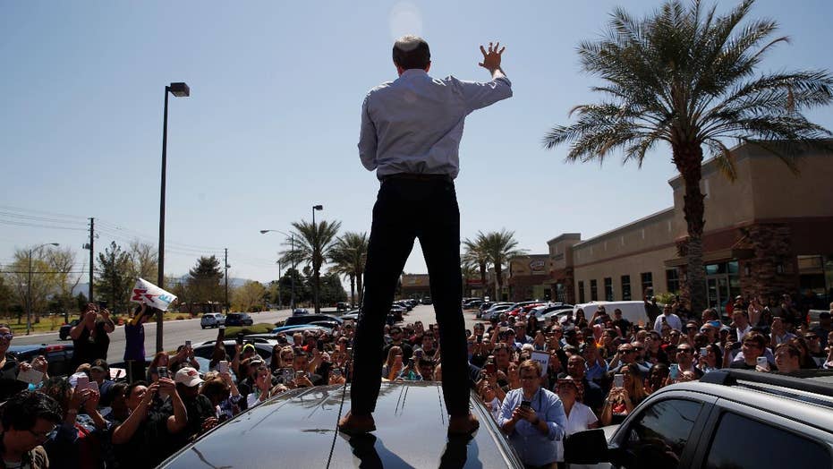 Beto O'Rourke kicks off his grassroots campaign in El Paso, TX