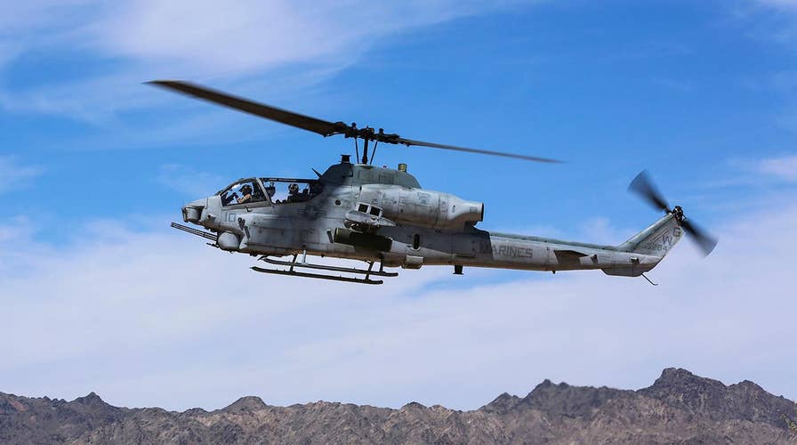 Two Marine Corps pilots killed in helicopter crash near Yuma, Arizona