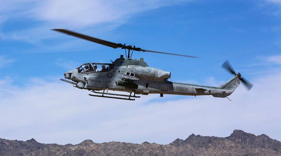 Two Marine Corps pilots killed in helicopter crash near Yuma, Arizona