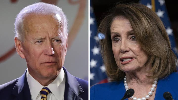 Pelosi says allegations of inappropriate touching do not disqualify Joe Biden from being president