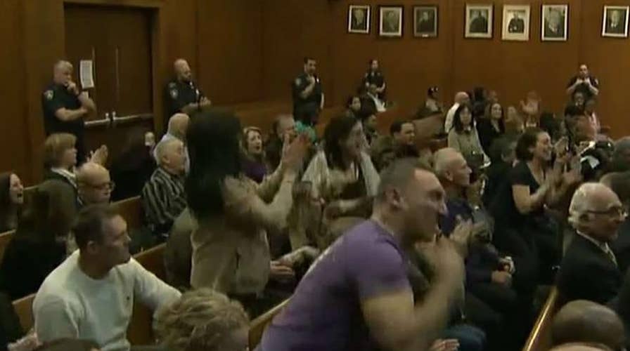 Courtroom erupts in cheers after man is found guilty of murdering NYC jogger