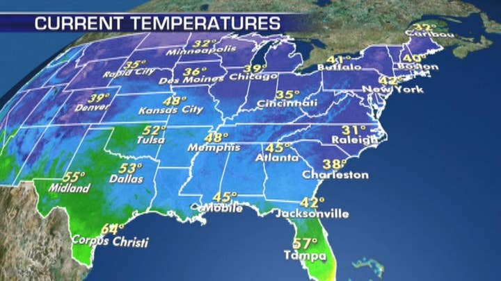 National forecast for Wednesday, April 3