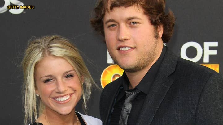 Detroit Lions QB Matthew Stafford's wife announces she has brain tumor, will undergo surgery