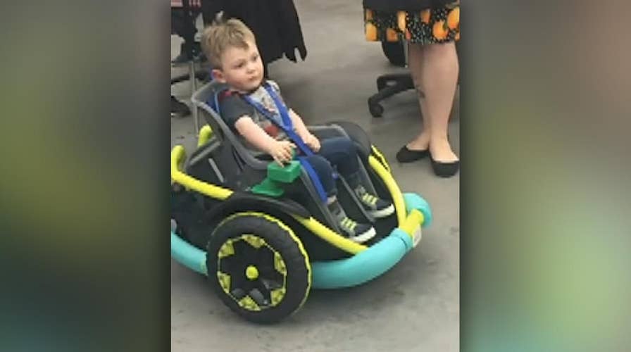 High school students build electronic wheelchair for 2-year-old