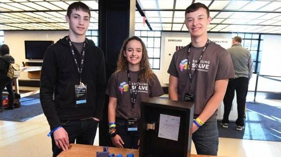High school students design technologies to thwart an active shooter