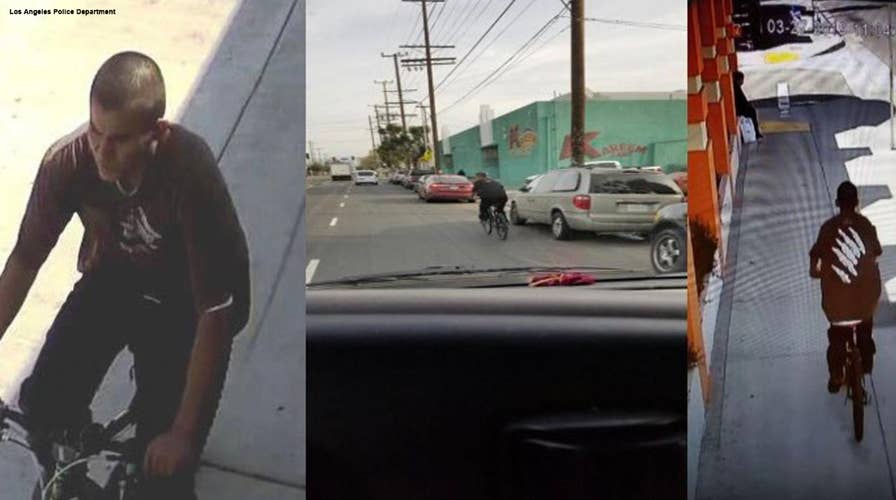 'Bicycle slasher' on the loose in Los Angeles