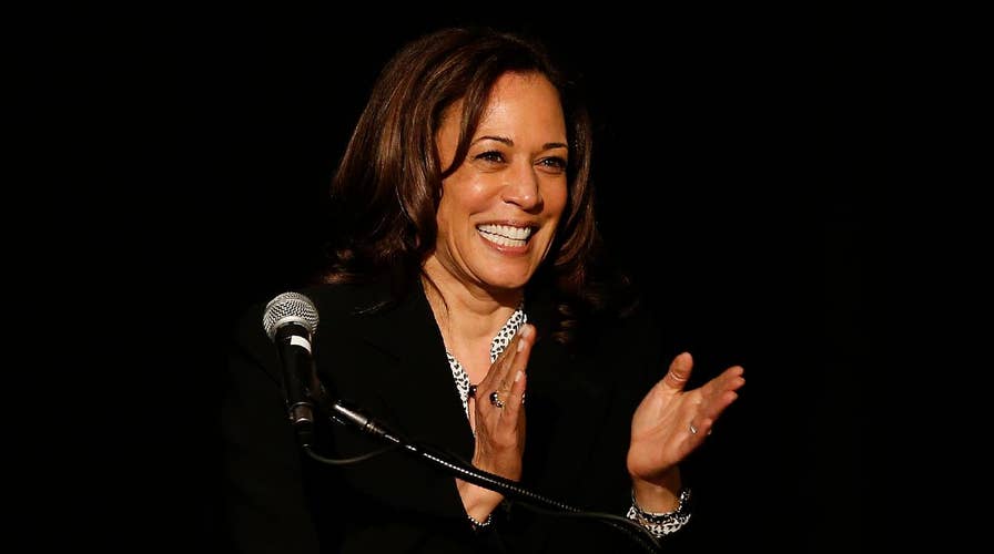 Kamala Harris calls for teacher pay raise