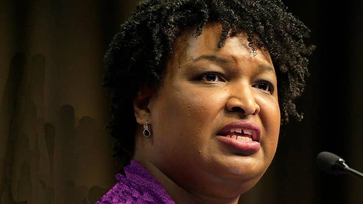 Former Georgia Democratic gubernatorial candidate Stacey Abrams and 2020
