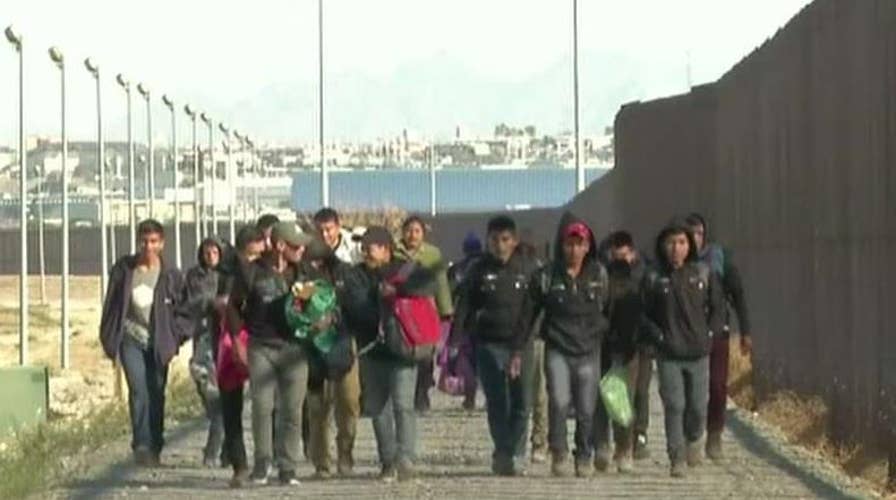 DHS Secretary Nielsen tours overwhelmed El Paso border sector