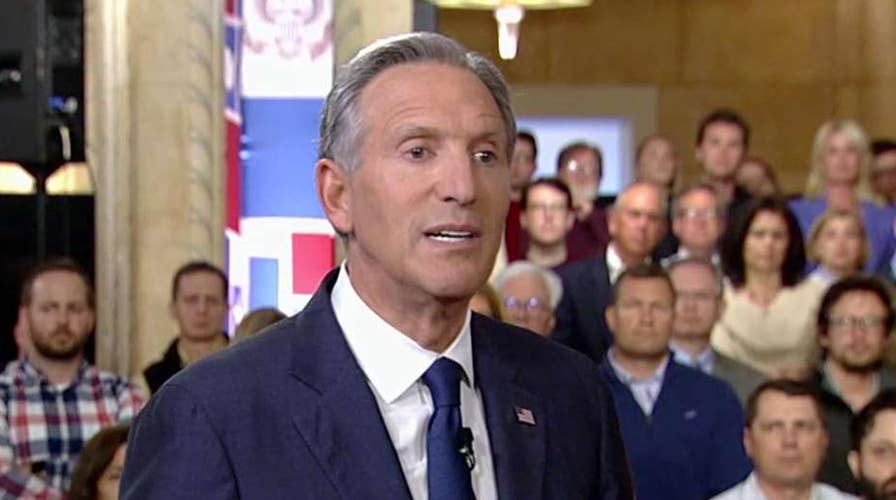 Howard Schultz: I can promise you under any circumstances Nancy Pelosi will not give Trump a victory on immigration