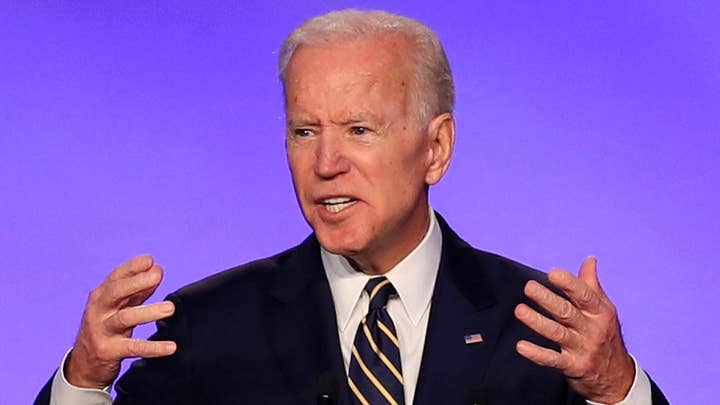 Joe Biden speaks to labor group in Washington