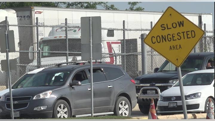 Slowdown at international bridges affecting trade