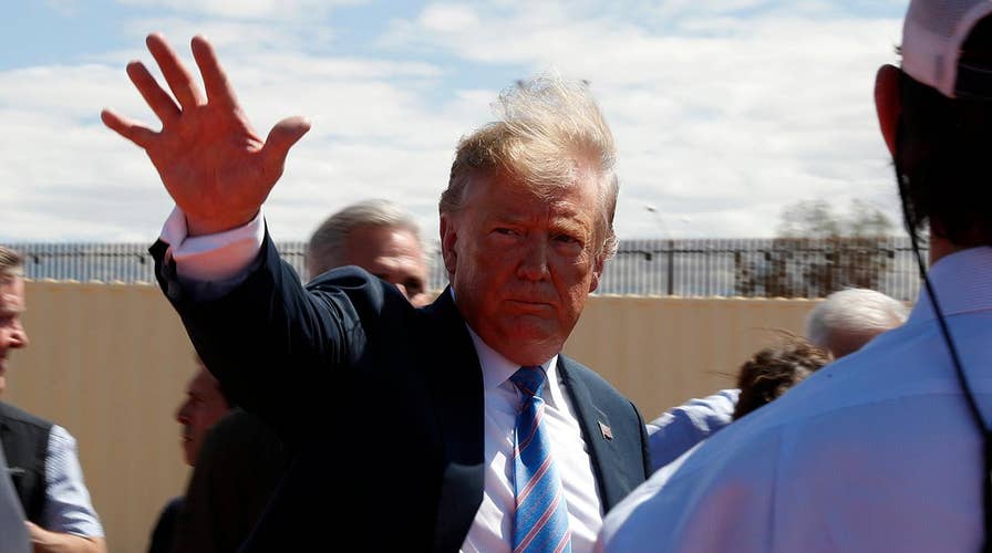 President Trump says border wall is needed now more than ever to stop 'colossal surge' of migrants
