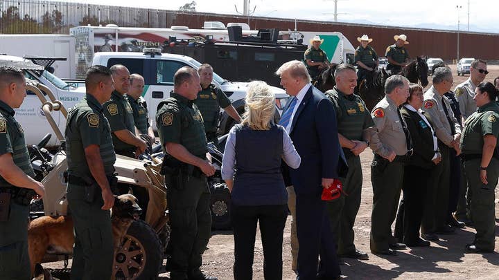 Sheriffs and law enforcement thank President Trump for having their back on the border crisis