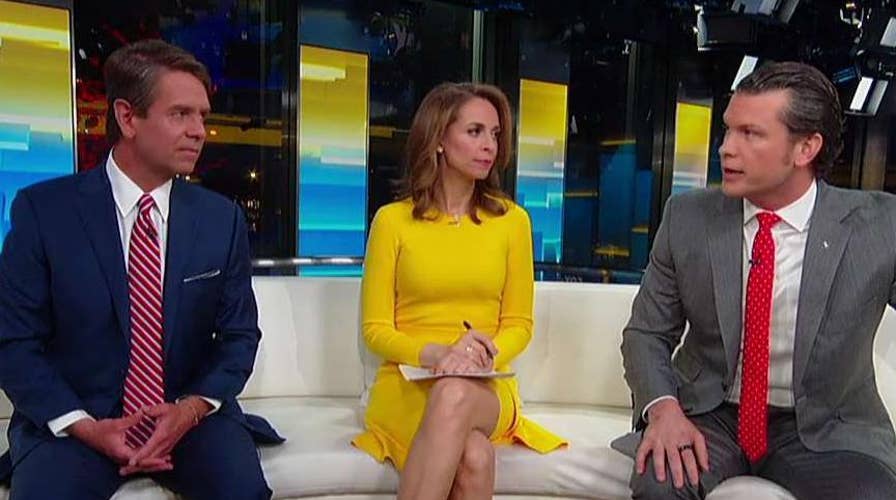 Griff Jenkins returns from the border where he went one-on-one with President Donald Trump