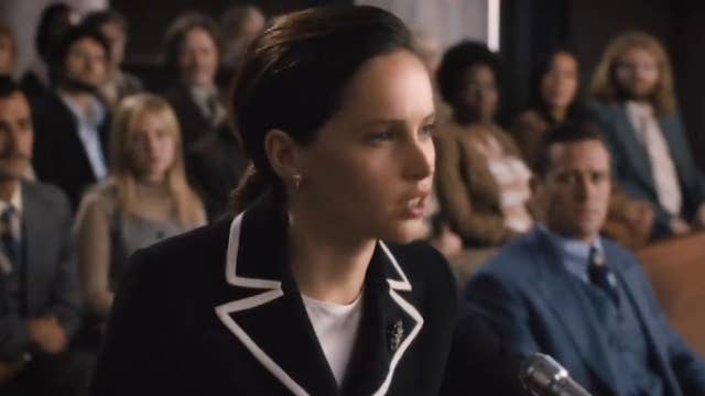 Felicity Jones Portrayal Of Ruth Bader Ginsburg In On The Basis Of 