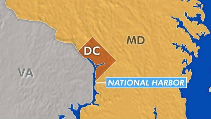 Man charged in plot to run over people with a truck at National Harbor in Maryland
