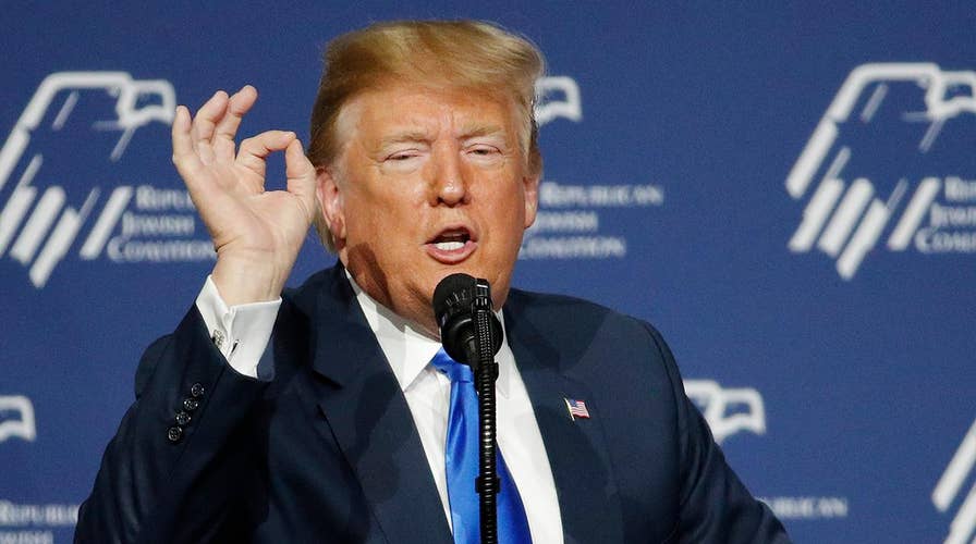 President Trump accuses Democrats of anti-Semitism