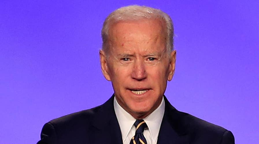 Biden leans into misconduct allegations with jokes about hugging