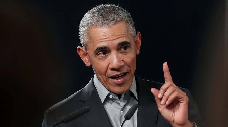 Former President Obama warns Democrats about the danger of fighting each other.
