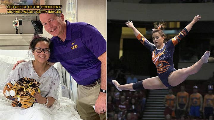 Auburn University gymnast retires from sport, as details of devastating leg injury revealed