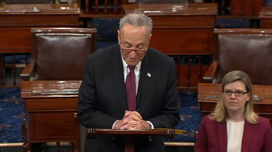 Chuck Schumer pays tribute to late Sen. Fritz Hollings of South Carolina