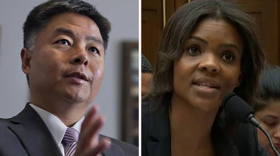Explosive showdown between Candace Owens and Ted Lieu at a House Judiciary Committee hearing