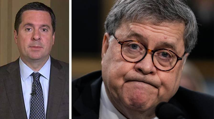 Rep. Nunes praises Barr for reviewing origins of Russia probe, defends $150M defamation lawsuit
