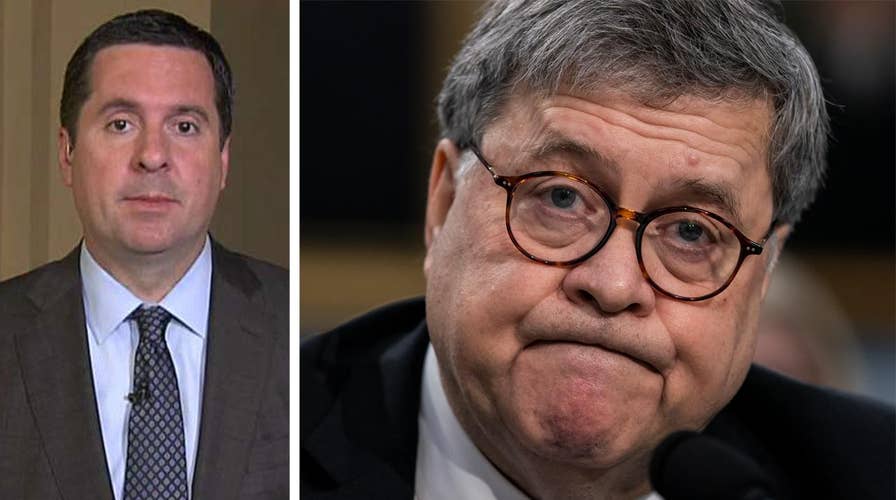 Rep. Nunes praises Barr for reviewing origins of Russia probe, defends $150M defamation lawsuit