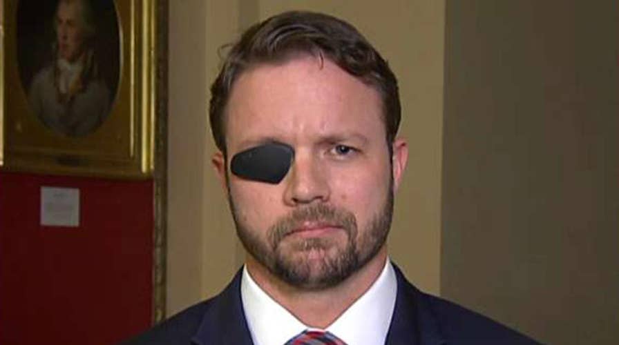 Rep. Dan Crenshaw reacts to Attorney General Bill Barr testifying that 'spying did occur' on the Trump campaign