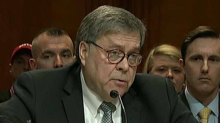 Image result for AG Barr and Trump