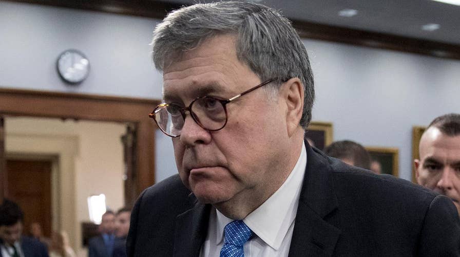 Why are Democrats upset that Attorney General Bill Barr said that the 2016 Trump campaign was spied on?